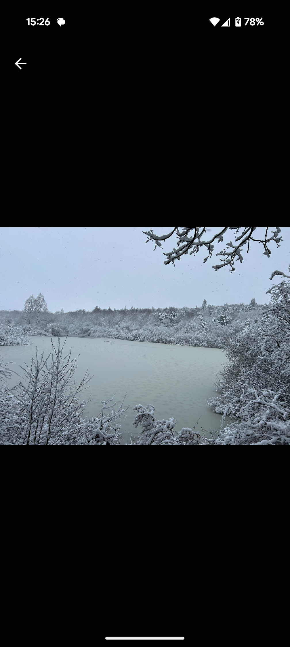 There was ‘snow’ stopping us!