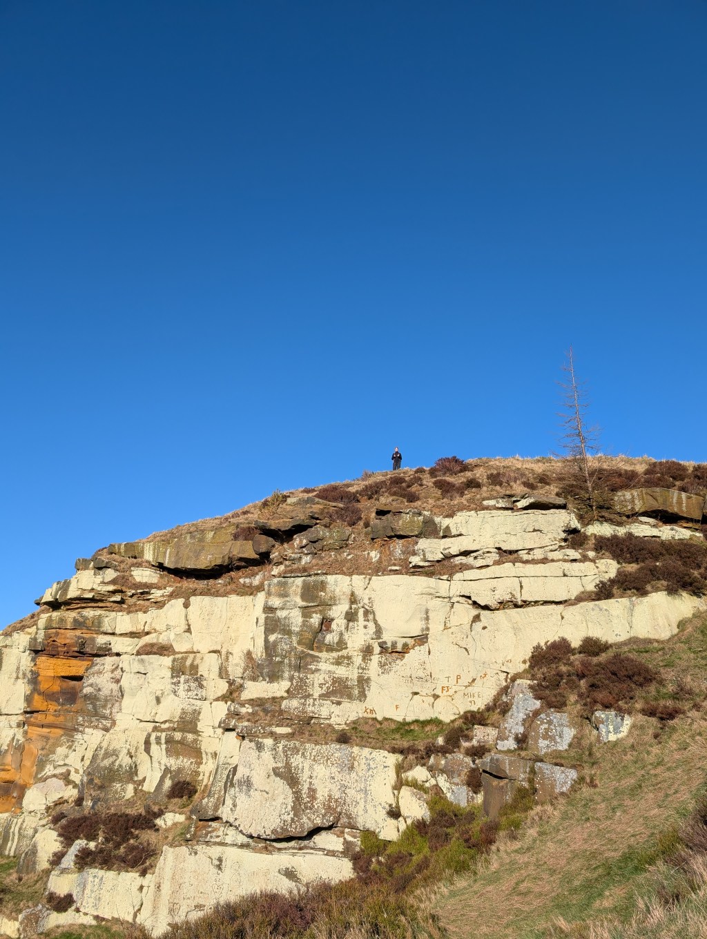 Guisborough 3 peaks walk. Roseberry Topping, Hanging Stone and Highcliff&nbsp;Nab.